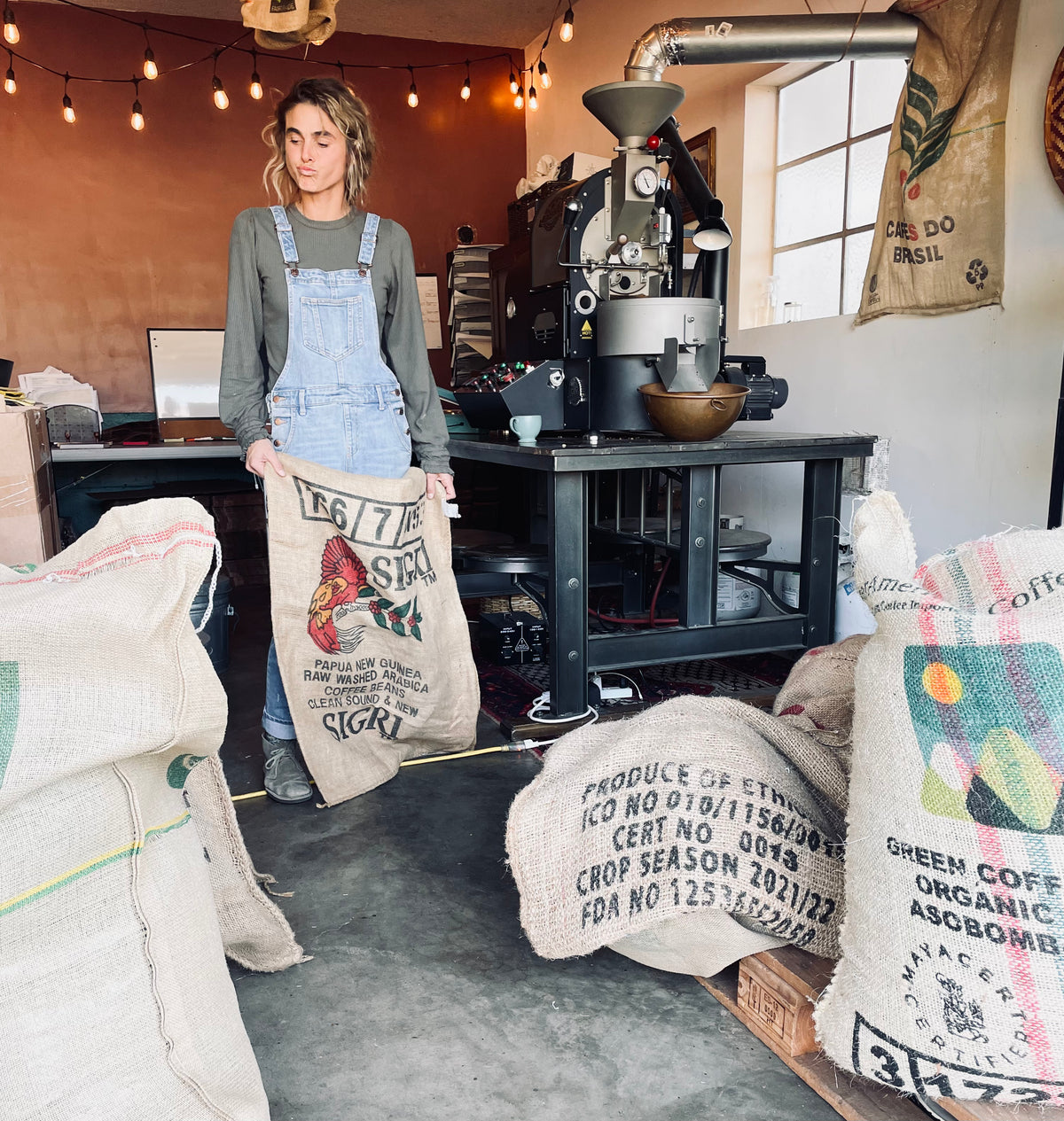 Burlap Coffee Sack